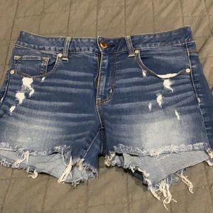 MIDI super stretch shorts